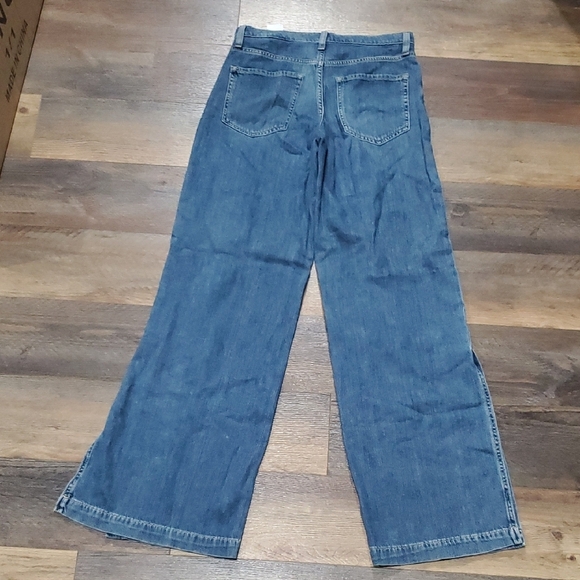 Banana Republic Blue Split Wide Leg Denim - Picture 9 of 9